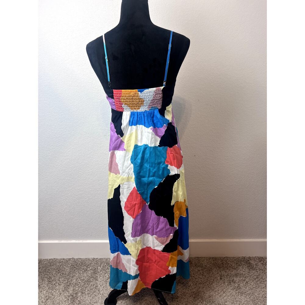 Rails Sabina Summer Colorblock Midi Dress  Size XS - Picture 4 of 8